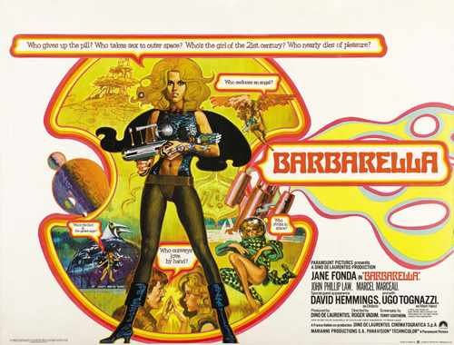 barbarella 09 film star poster A4 Photo Print