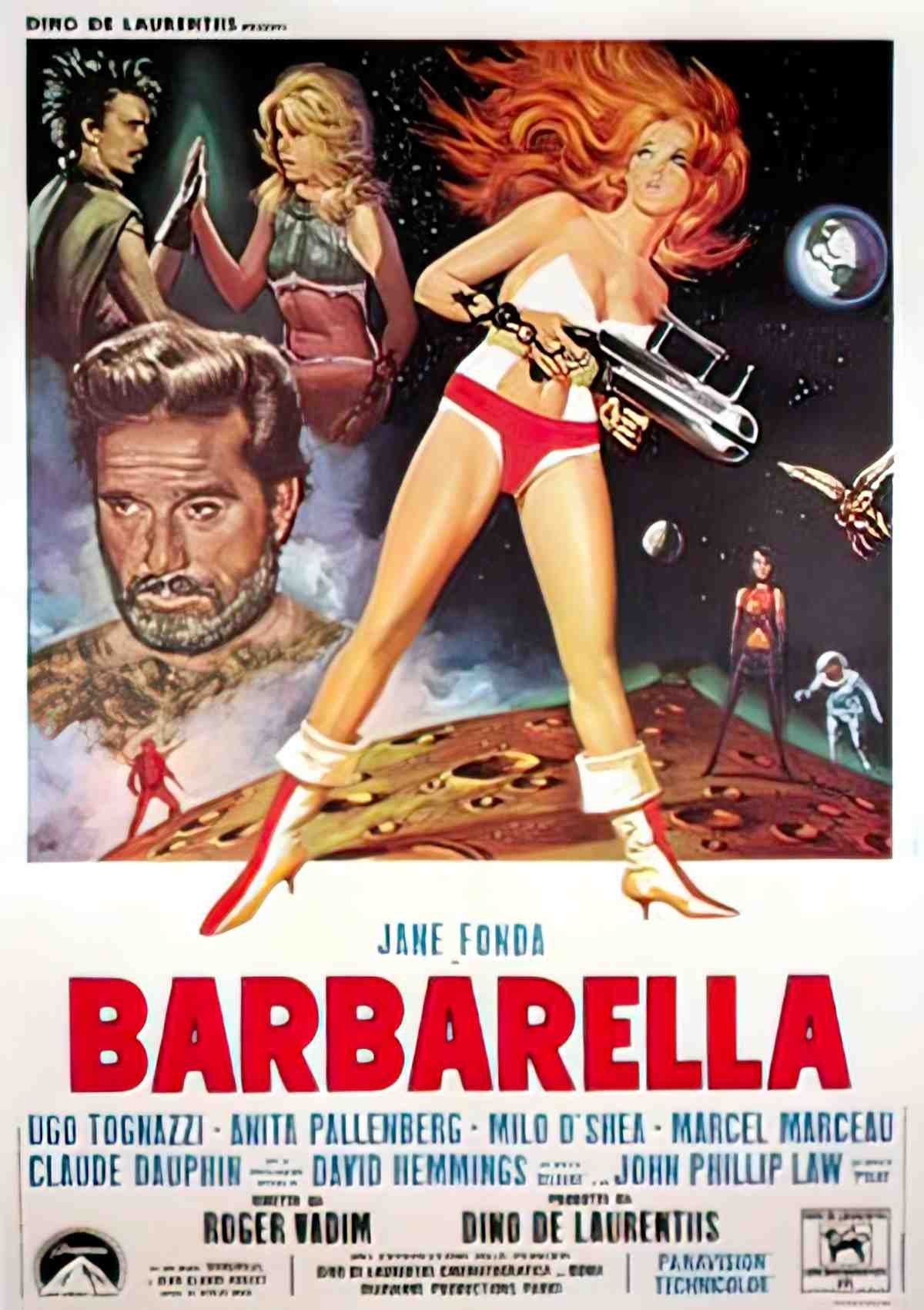 barbarella 2F B Advert A4 Photo Print