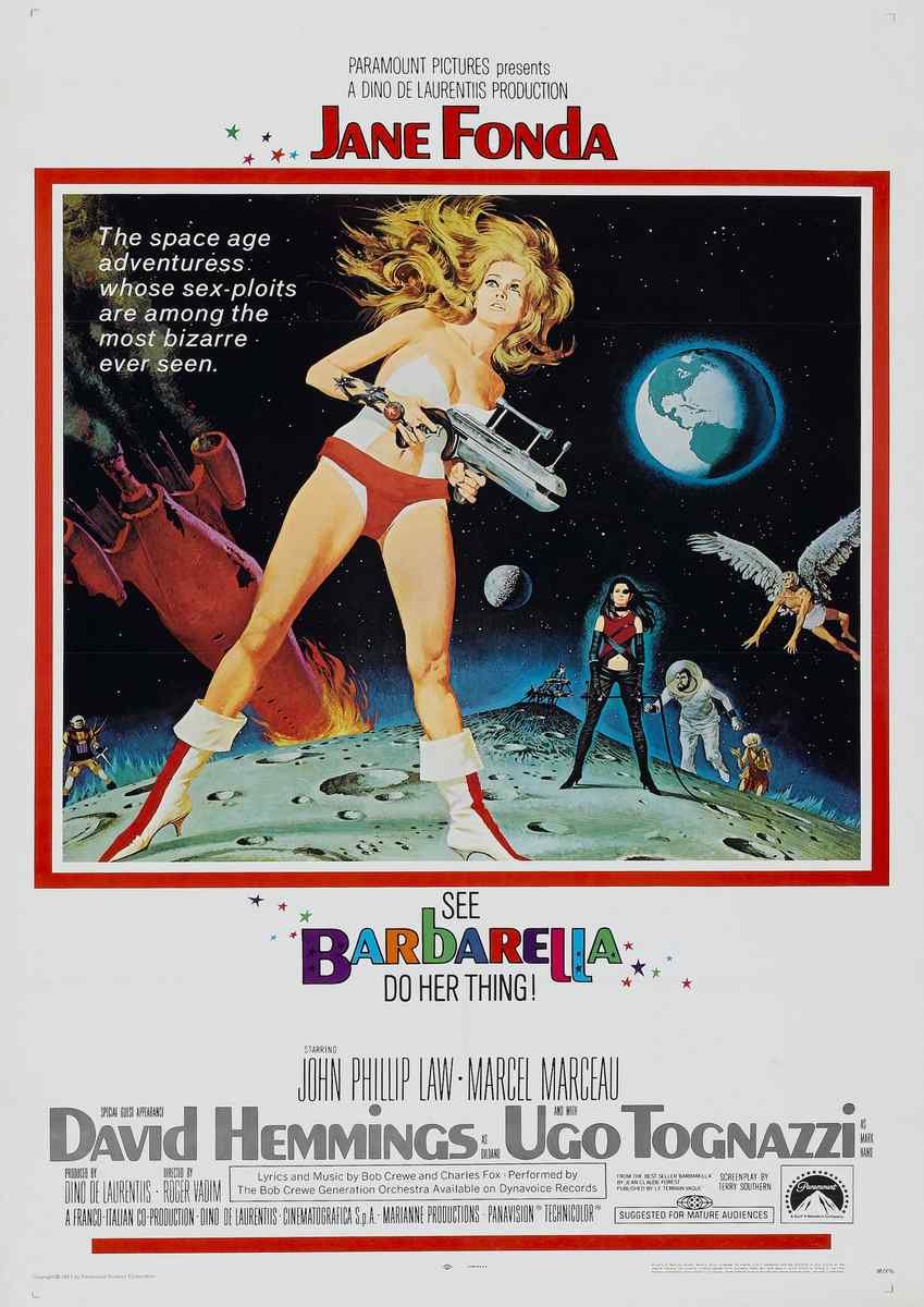 barbarella poster 02 A4 Photo Print