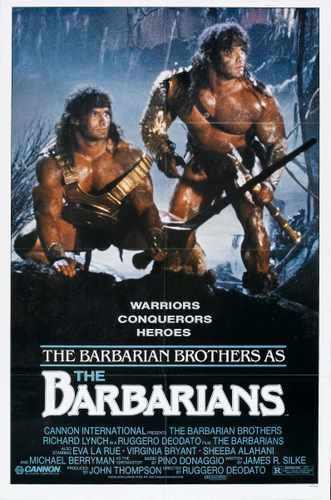 barbarians 01 film star poster A4 Photo Print