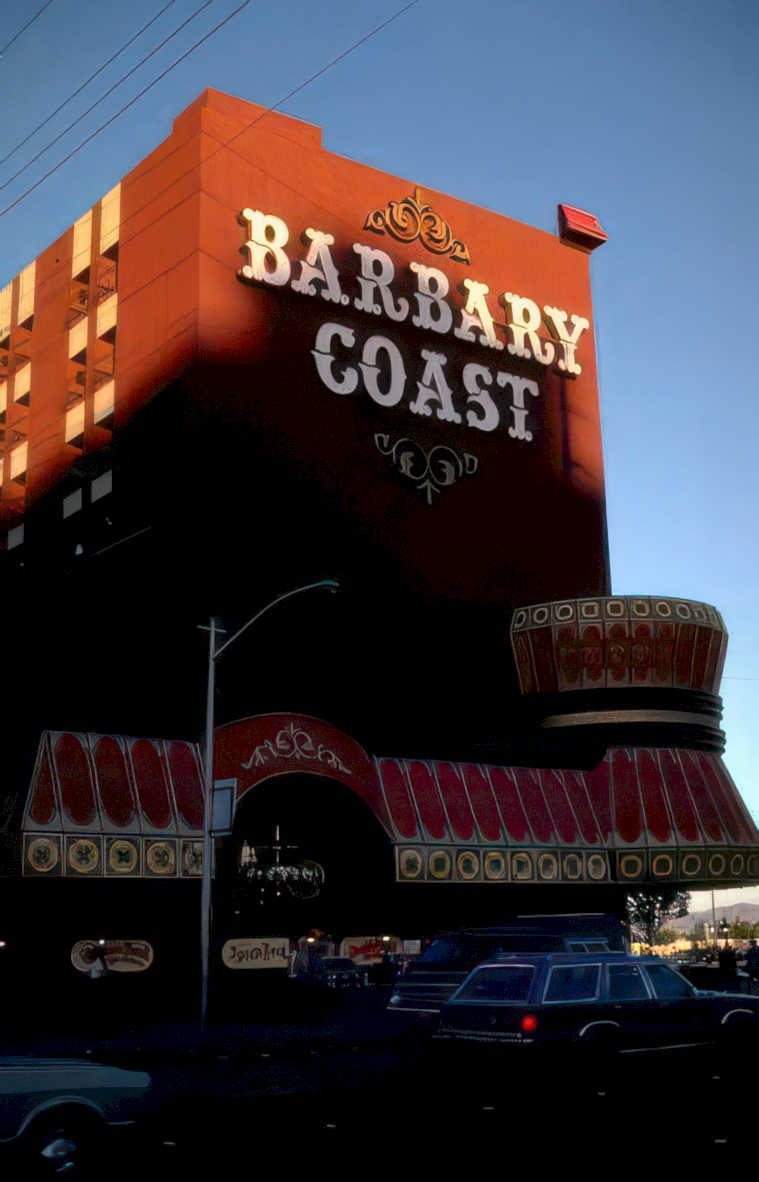 barbary coast reno Vintage A4 Photo Print