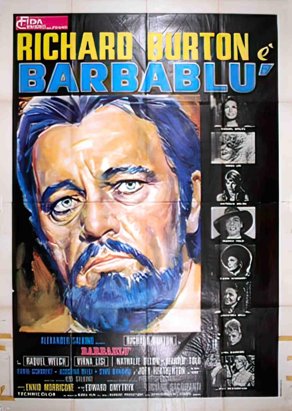 barbebleue ital 4F Advert A4 Photo Print