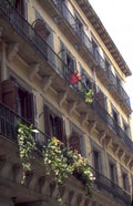 barcelona balconies 1980s 1990s A4 Photo Print