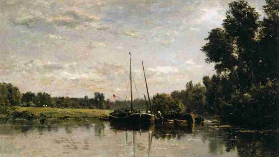 barges Art A4 Photo Print UK