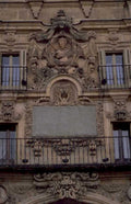 baroque facade seville 1980s 1990s A4 Photo Print