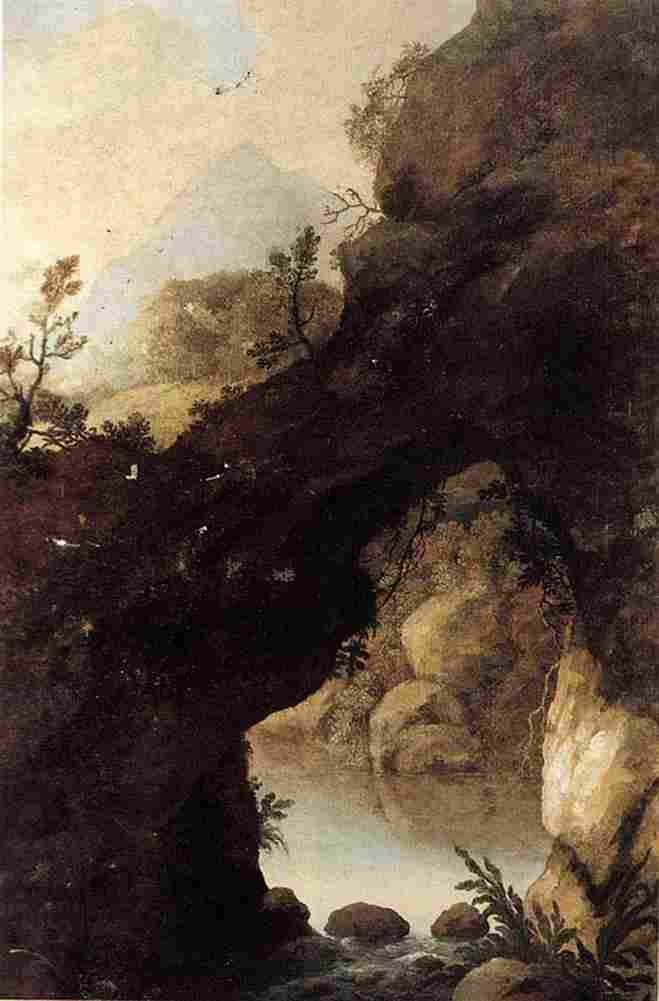 barr An Italian Ravine Art A4 Photo Print