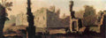 barr Capriccio with Remains of a Medieval Itialian Castle Art A4 Photo Print