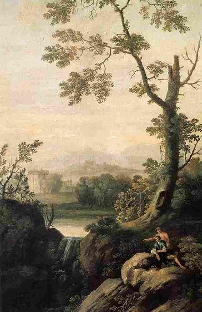 barr Classical Landscape Art A4 Photo Print