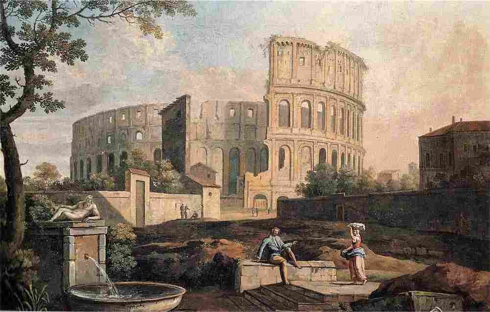 barr The Colosseum Art A4 Photo Print