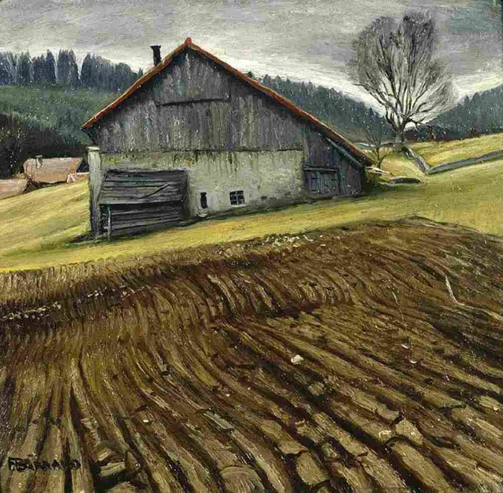 barraud Landscape of Labour Art A4 Photo Print