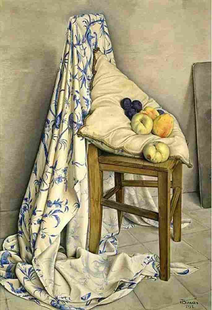 barraud Toile de Jouy Art A4 Photo Print