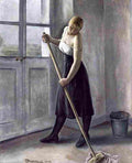 barraud girl at work Art A4 Photo Print
