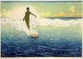 bart Hawaii The Surf Rider Art A4 Photo Print