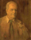 bartlett self portrait Art A4 Photo Print