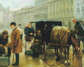 barto A Street Scene in Prague Art A4 Photo Print