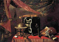 baschenis Globe abd Instruments Art A4 Photo Print