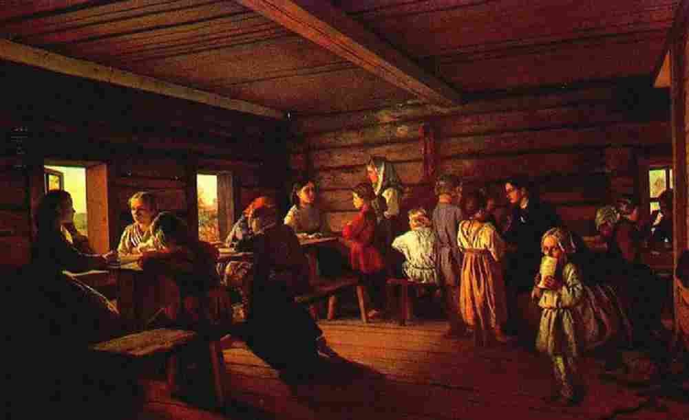 bashk Morozov Rural Free School Art A4 Photo Print