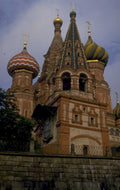 basil cathedral moscow 1980s 1990s A4 Photo Print