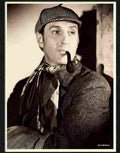 basil rathbone sherlock holmes Advert A4 Photo Print