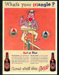 bass beer 1950s Advert A4 Photo Print