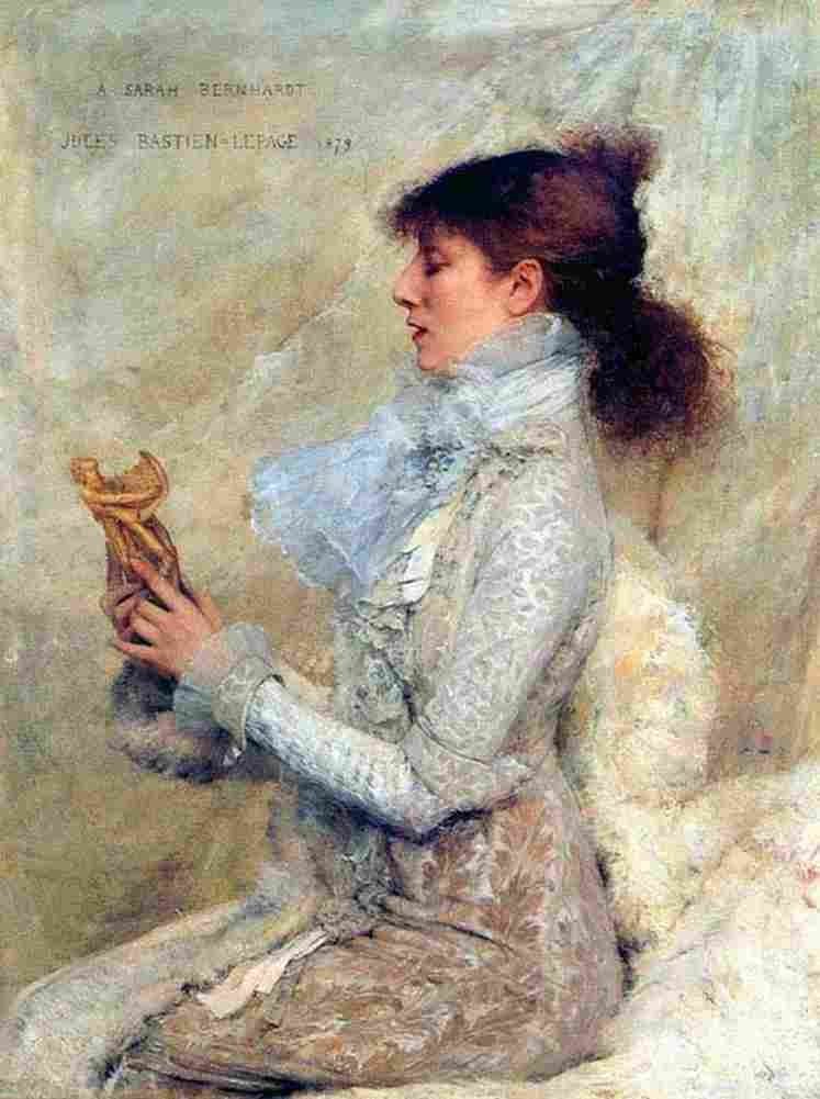 bast sarah bernhardt Art A4 Photo Print