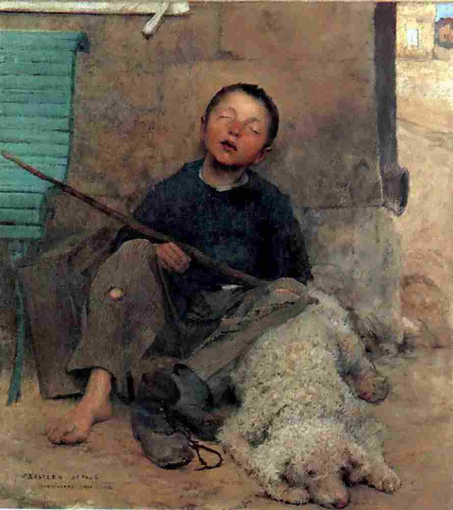 bast the blind beggar Art A4 Photo Print