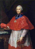 bat Cardinal Jean Francois Joseph de Rochechouart Art A4 Photo Print