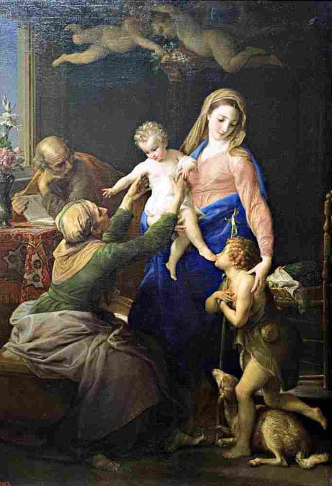 bat Holy Family Art A4 Photo Print