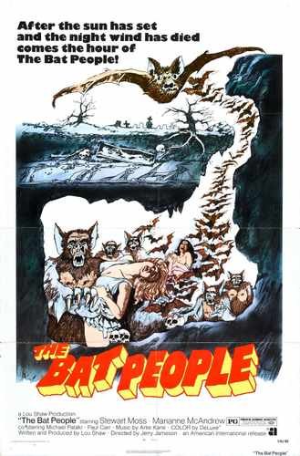 bat people 01 film star poster A4 Photo Print