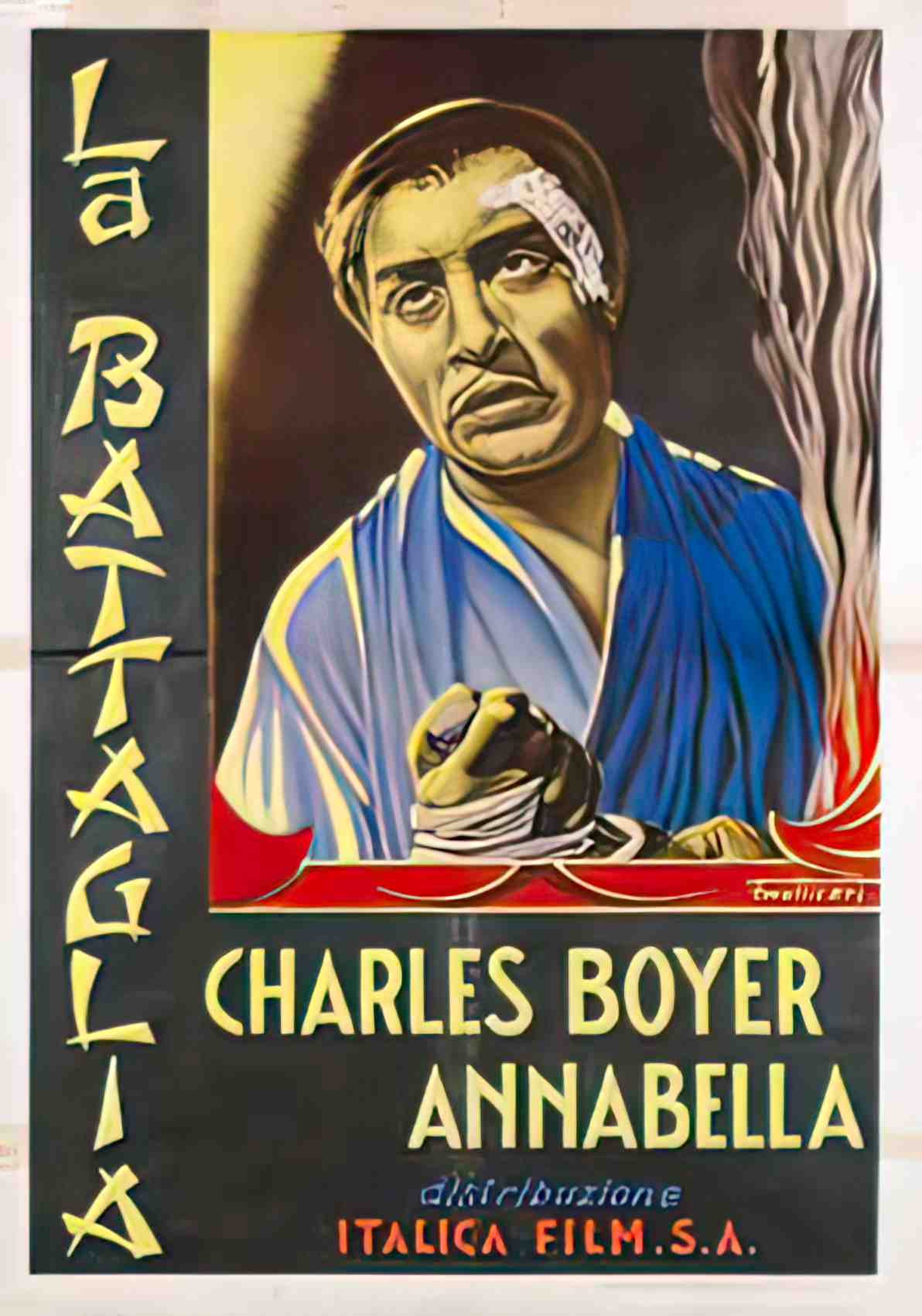 bataille la ital 1F Advert A4 Photo Print
