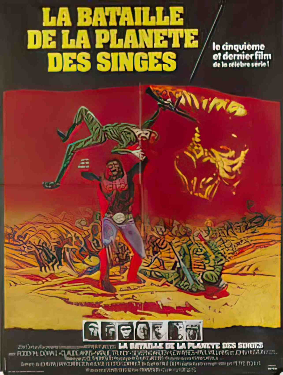 bataille planete singes pt Advert A4 Photo Print