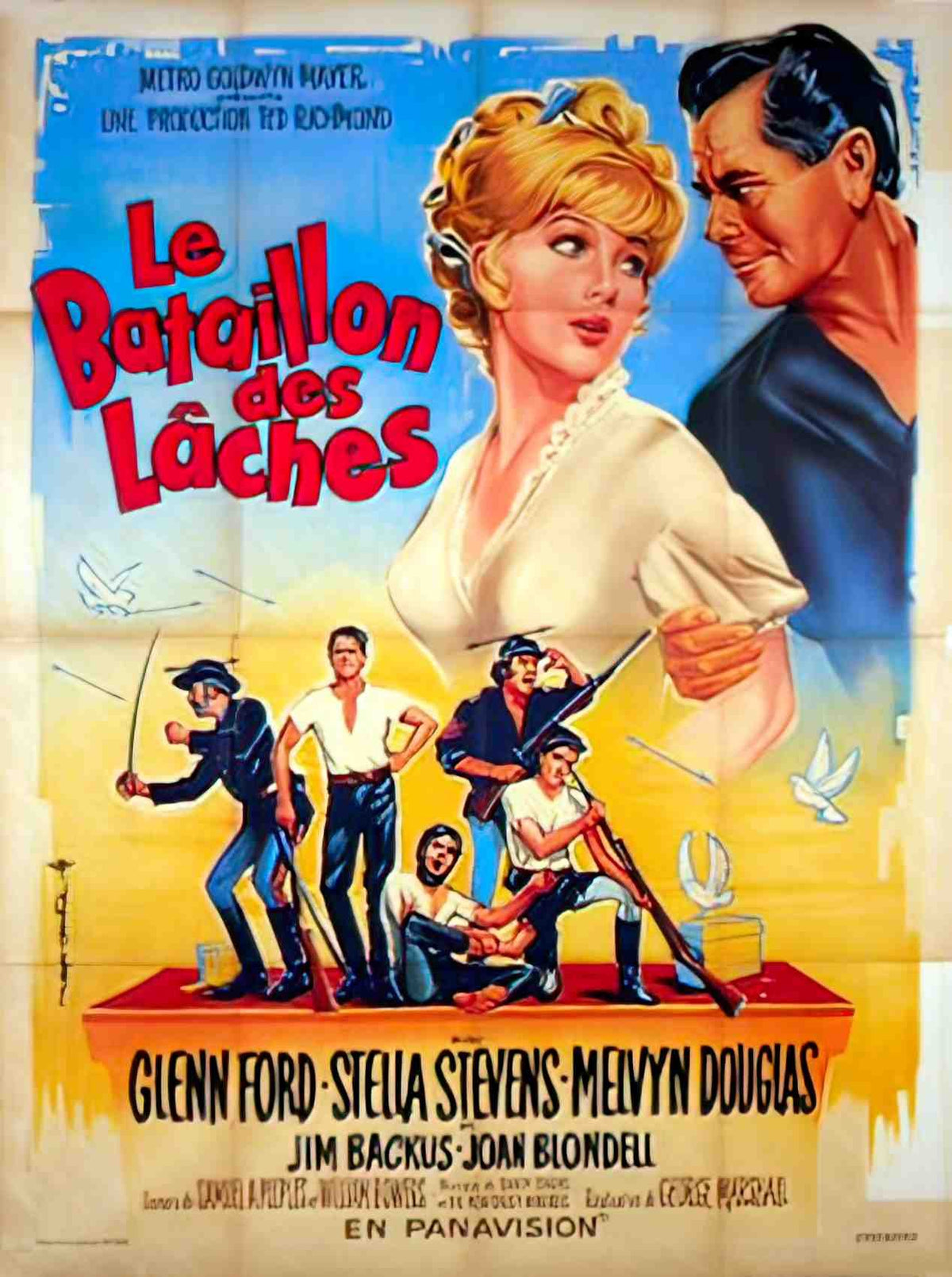 bataillon des laches le Advert A4 Photo Print