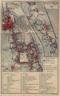 batavia map jakarta Vintage world war A4 Photo Print