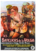 bateliers de la volga belge Advert A4 Photo Print