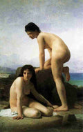 bathers 3 Art A4 Photo Print