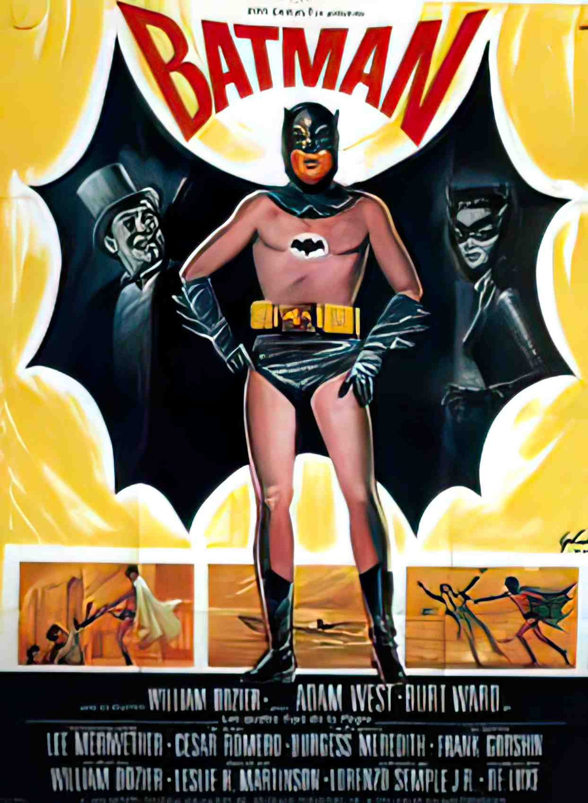 batman Advert A4 Photo Print