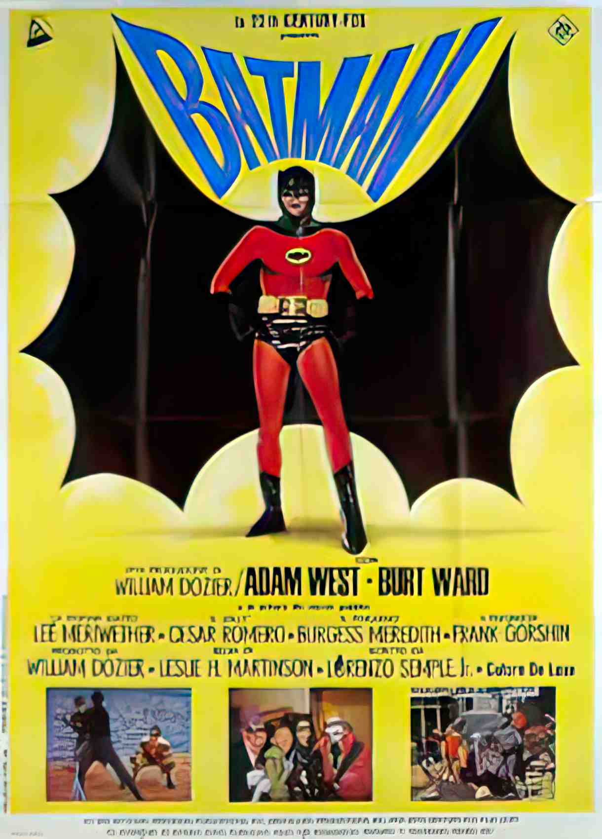 batman ital 2F Advert A4 Photo Print
