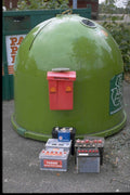 battery recycling station1980s 1990s A4 Photo Print