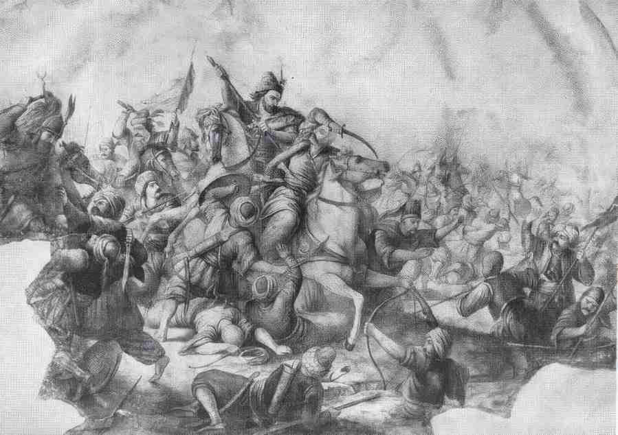 battle 9 Art A4 Photo Print