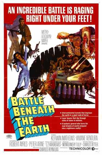 battle beneath earth 01 film star poster A4 Photo Print