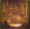bauer Root Trolls Art A4 Photo Print