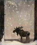 bauer tomtar och troll Among Gnomes and Trolls Art A4 Photo Print