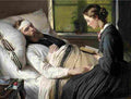 baum A Wounded Danish Soldier Art A4 Photo Print