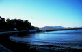 bay bridge dusk1980s 1990s A4 Photo Print