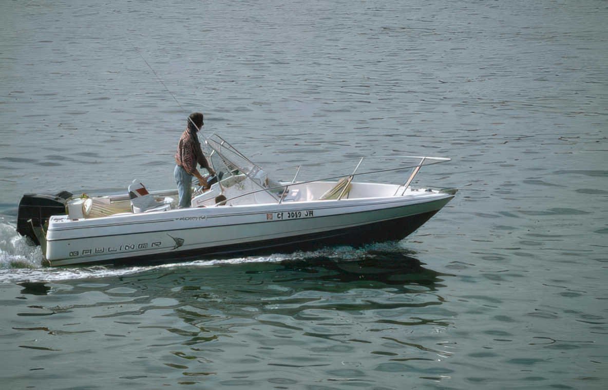 bayliner capri boat Vintage A4 Photo Print