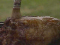 bbq ribs grill1980s 1990s A4 Photo Print