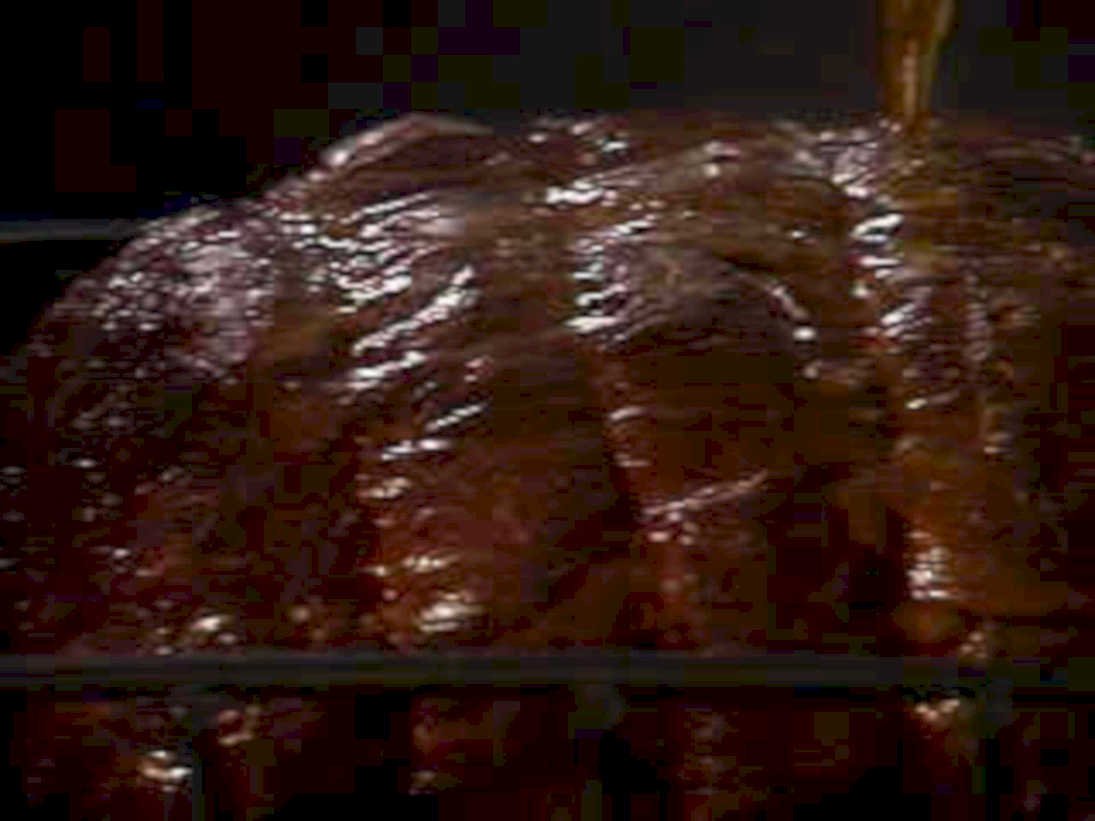 bbq ribs rack1980s 1990s A4 Photo Print