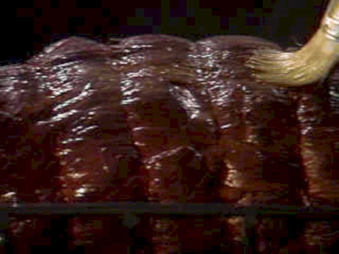 bbq ribs sauce1980s 1990s A4 Photo Print