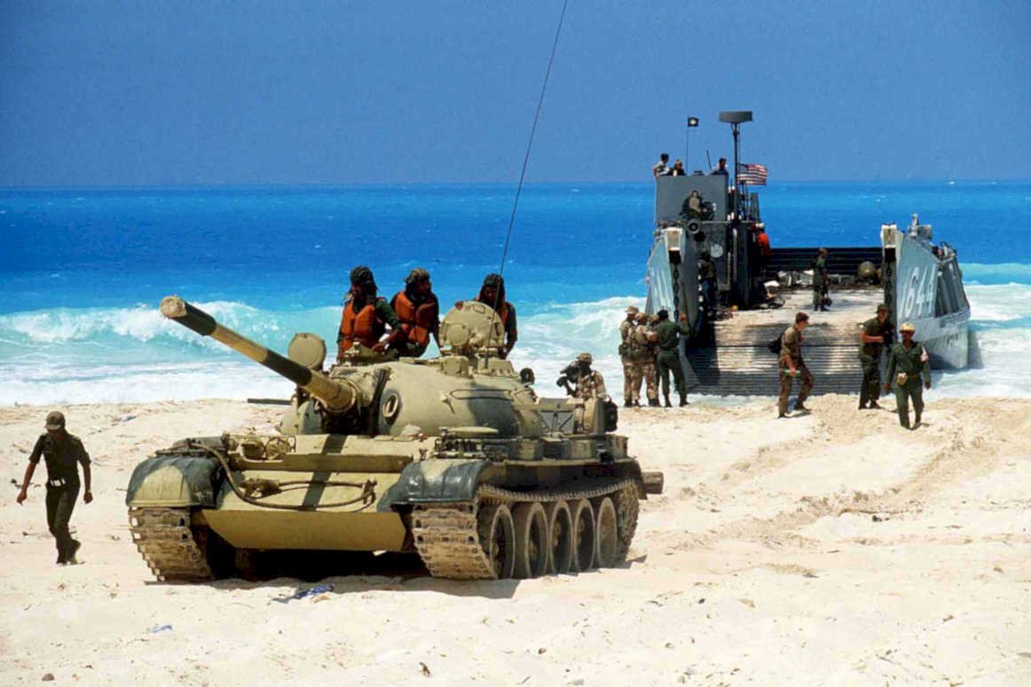 beach assault t721980s 1990s A4 Photo Print