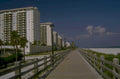 beach boardwalk gulfshores 1980s 1990s A4 Photo Print